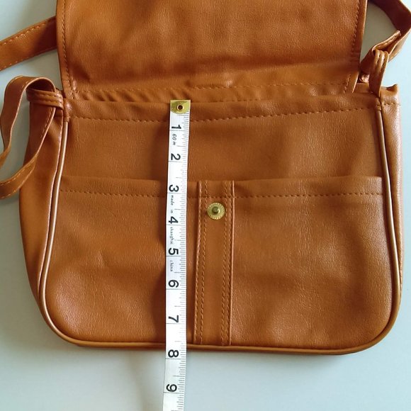 Vintage Soft Brown Leather? Shoulder Purse Bag Adjustable Strap Excellent Shape! - Picture 10 of 11